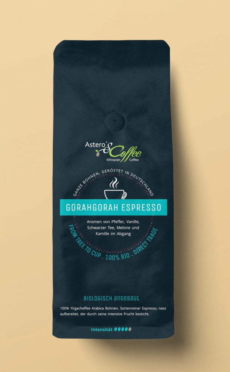 Astero's Gorah Gorah Yirgachefe-Organic Espresso