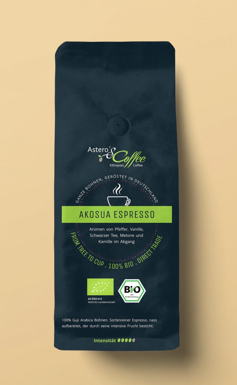 Astero's Organic Akosua Espresso